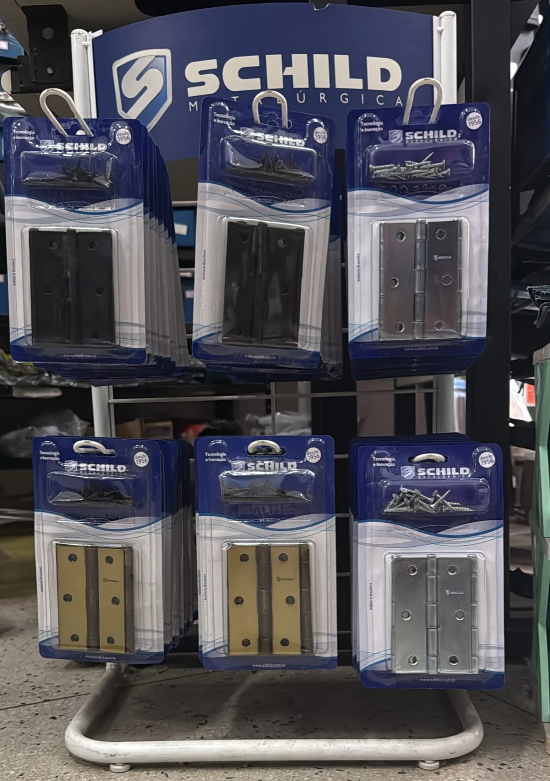 Dobradiças para portas