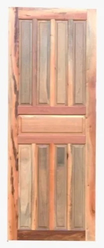 Porta de madeira mista
