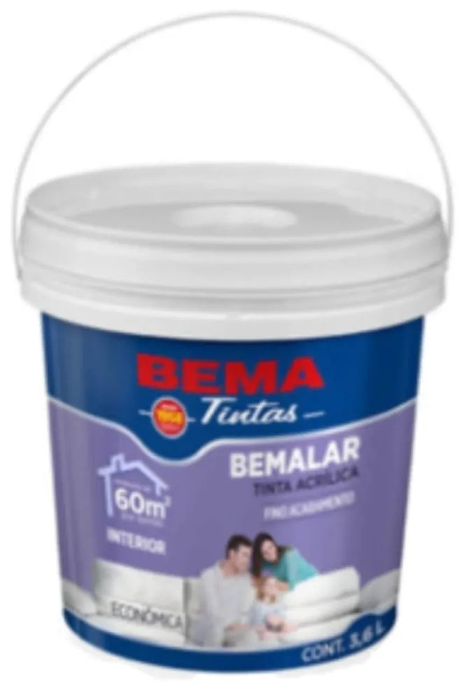 Tinta acrílica para acabamento